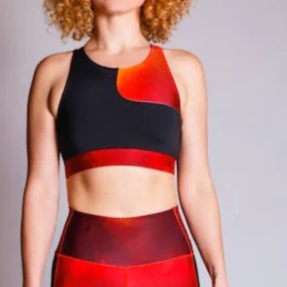 Fire Sports Bra - Full Back - Picture 7 of 10